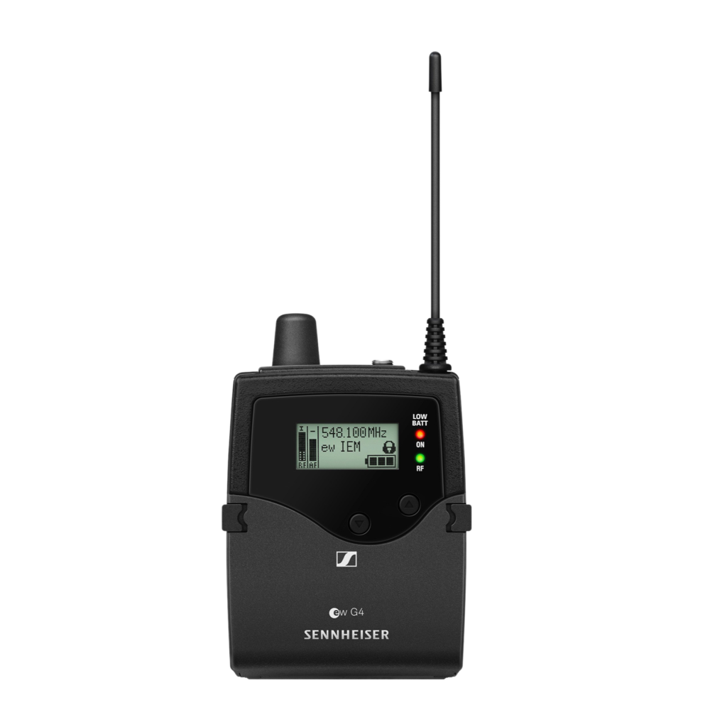 Sennheiser EK IEM G4-G Stereo Bodypack Receiver with IE4 Earbuds (566-608MHz)