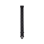 D'Addario Auto Lock Padded Guitar Strap - Black Diamond