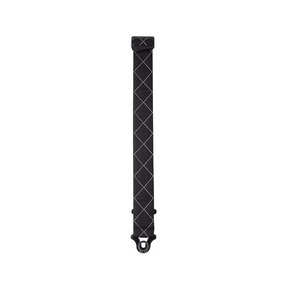 D'Addario Auto Lock Padded Guitar Strap - Black Diamond