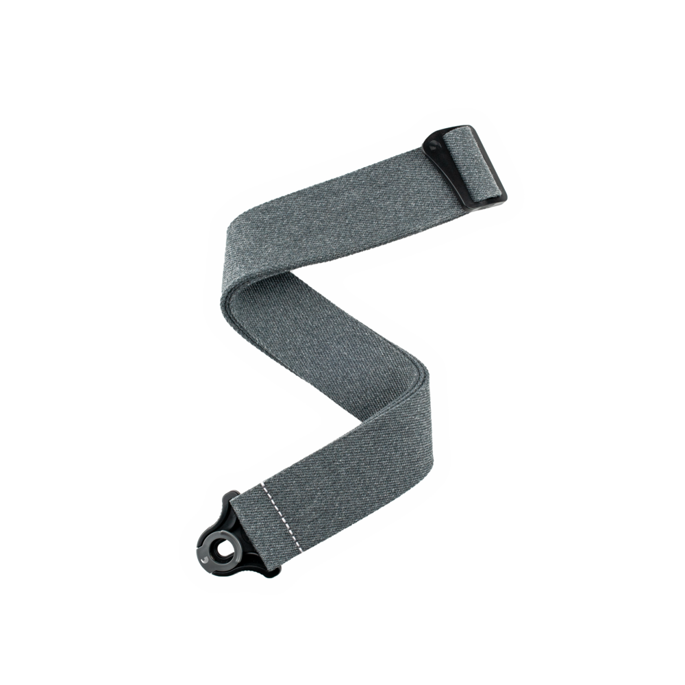 D'Addario Auto Lock Guitar Strap - Skater Grey