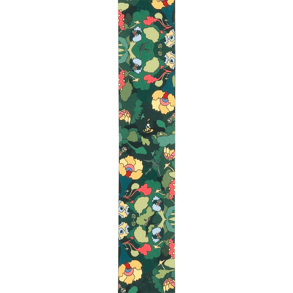 D'Addario The Beatles Yellow Submarine 55th Anniversary Polyester Guitar Strap - Pepperland Woods