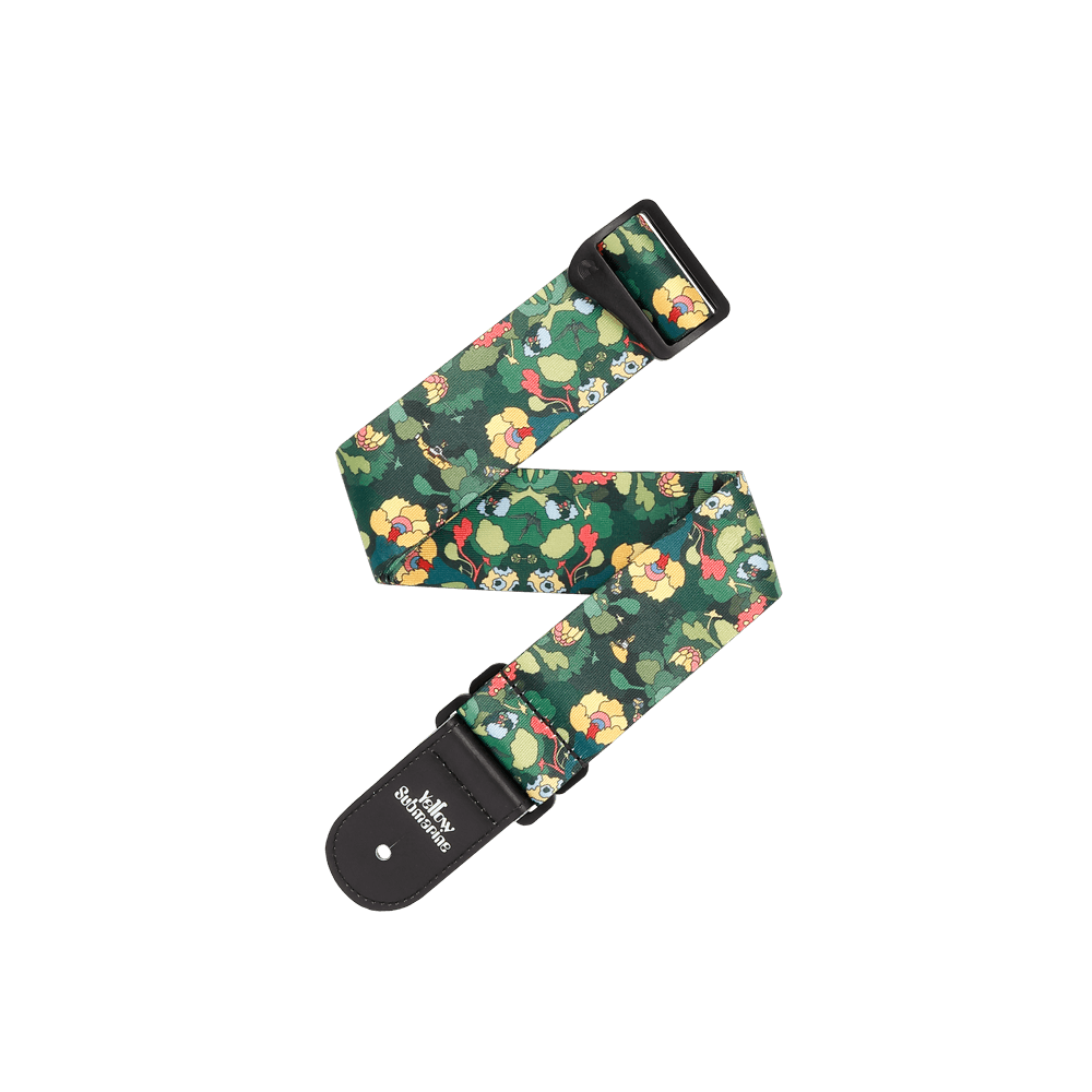 D'Addario The Beatles Yellow Submarine 55th Anniversary Polyester Guitar Strap - Pepperland Woods