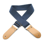 DSL Straps Weaving Cotton Guitar Strap 2" - Navy