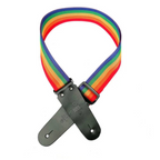 DSL Straps Classic Series Polypropylene Guitar Strap 2in - Rainbow