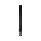 Black Planet Waves 50mm seatbelt style guitar strap with adjustable length and sturdy construction.