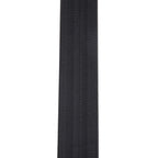 Black Planet Waves 50mm seatbelt guitar strap with adjustable length, featuring durable nylon material and secure strap ends.