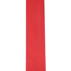 Red D'Addario Planet Waves 50mm Seatbelt guitar strap with adjustable length and durable design, suitable for electric or acoustic guitars.