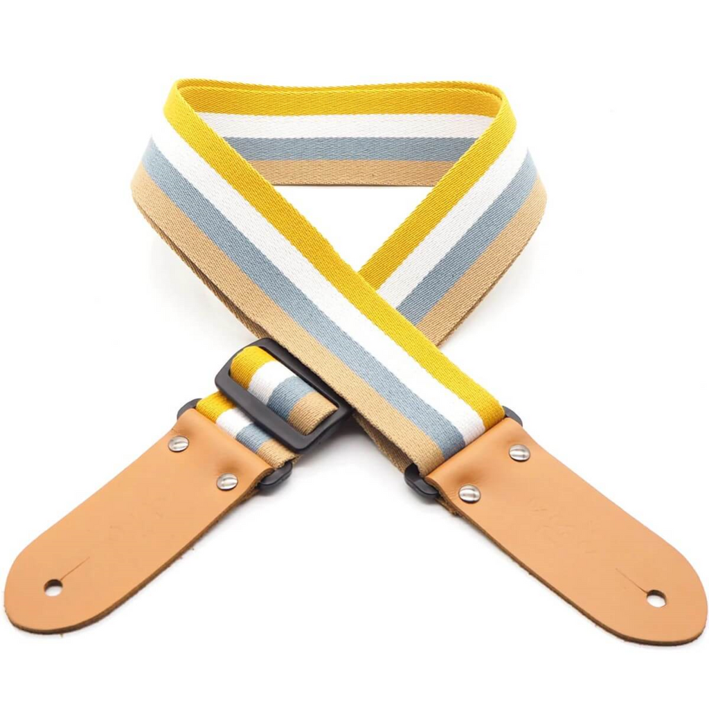 DSL Straps 50 Stripe Series 2 Guitar Strap - Biscuit