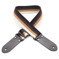 DSL Straps 50 Stripe 2" Guitar Strap - Coffee