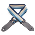 DSL Straps 50 Stripe 2" Guitar Strap - Muffin