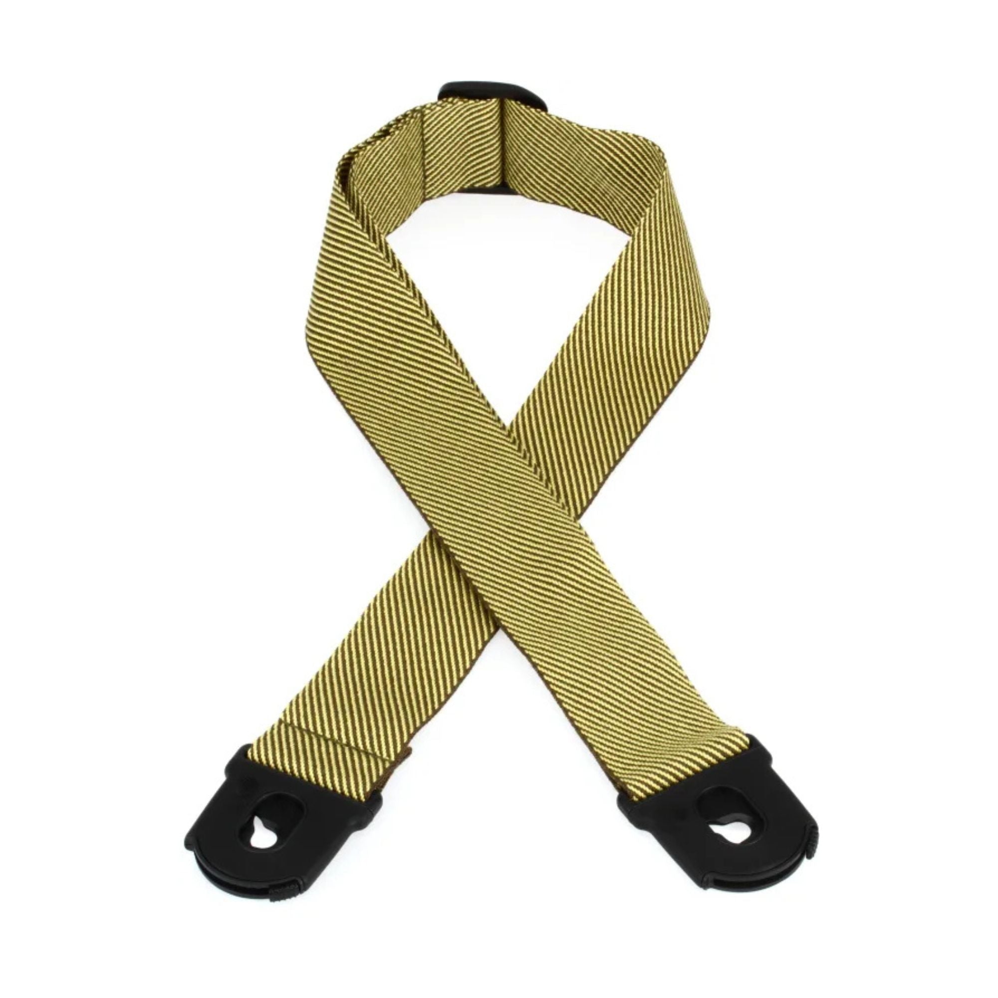 D'Addario Planet Lock Locking Guitar Strap (50mm) - Vintage Tweed