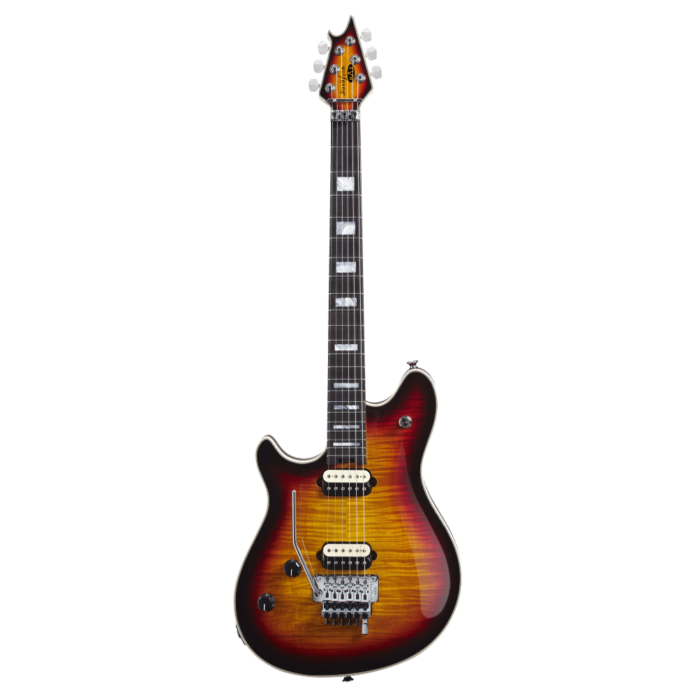 EVH Wolfgang USA Left-Handed Electric Guitar EB 3-Colour Sunburst