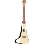 Martin Steel String Backpacker Acoustic Guitar from Mega Music Online, compact guitar with steel strings, ideal for travel and outdoor playing.
