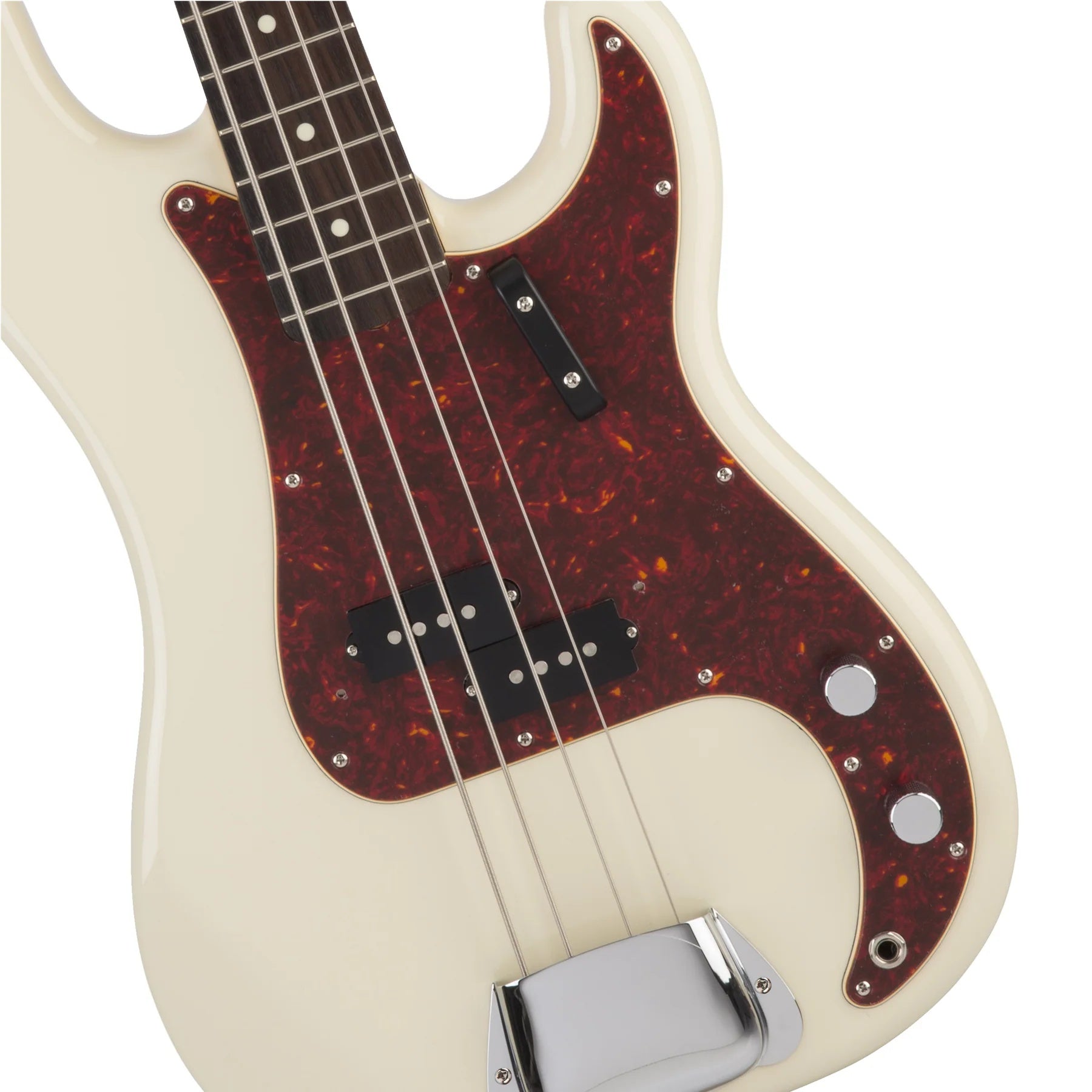 Fender Hama Okamoto P Bass Guitar #4 w/Rosewood Fretboard - Olympic White
