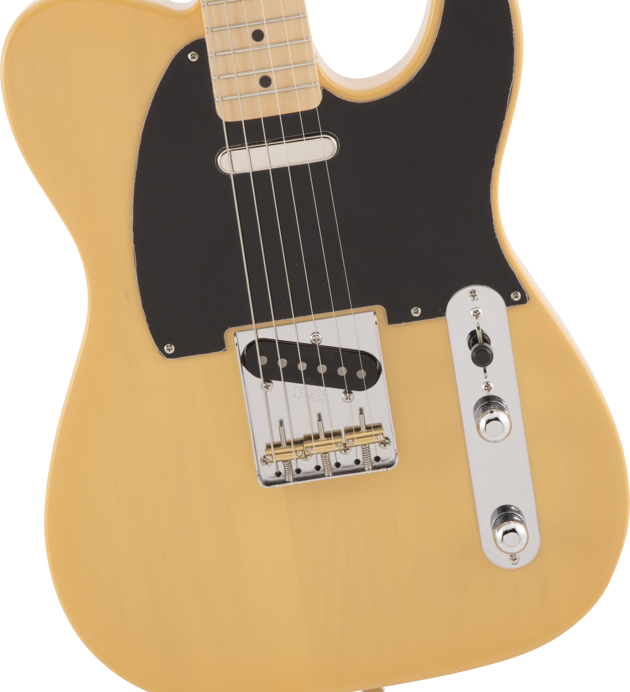 Fender Made in Japan Traditional 50s Telecaster Maple FB Electric Guitar- Butterscotch Blonde
