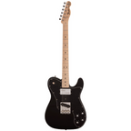 Fender MIJ Traditional 70s Telecaster Custom Electric Guitar w/Maple Fretboard - Black