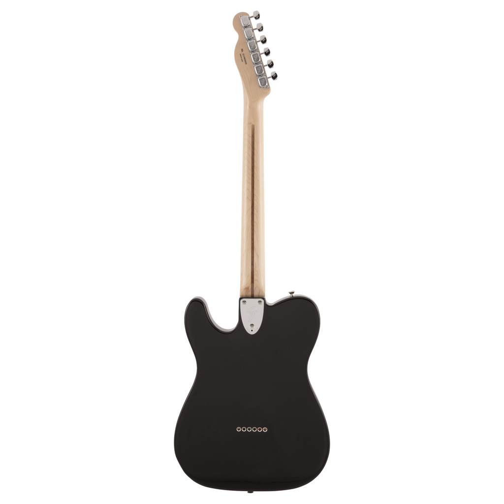 Fender MIJ Traditional 70s Telecaster Custom Electric Guitar w/Maple Fretboard - Black