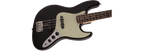 Fender MIJ Traditional 60s Jazz Bass Electric Guitar w/Rosewood Fretboard - Black