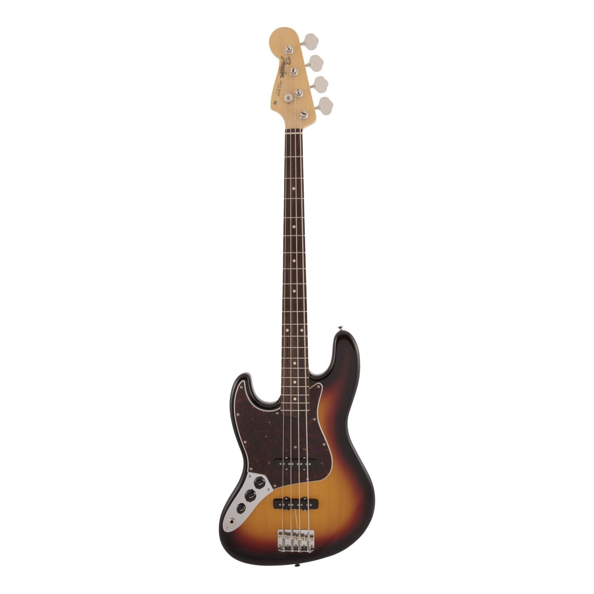Fender MIJ Traditional 60s Jazz Bass LH w/Rosewood Fretboard - 3 Colour Burst