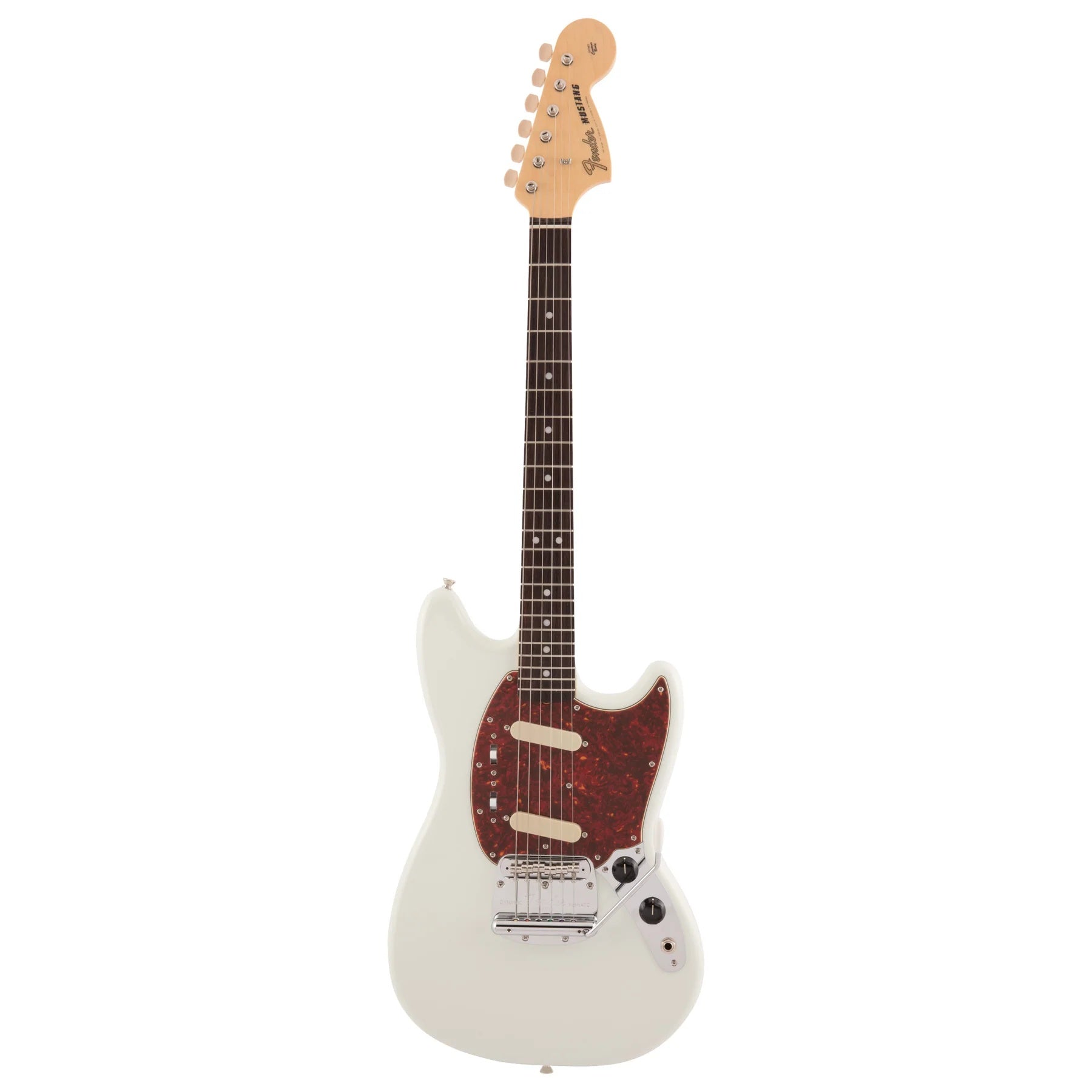 Fender MIJ Traditional 60s Mustang Electric Guitar w/Rosewood Fretboard - Olympic White