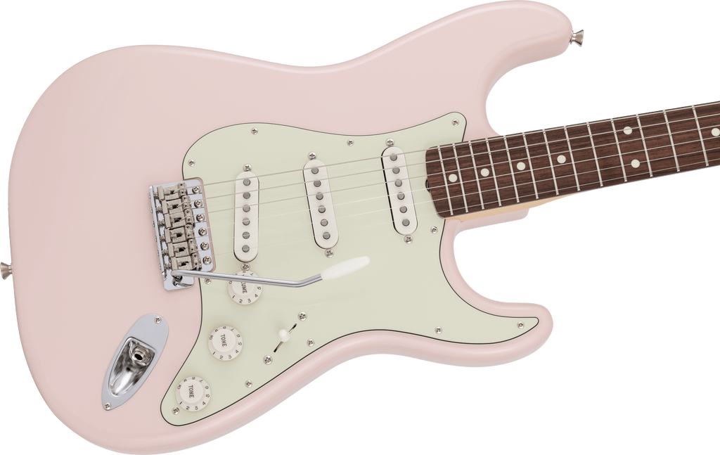 Fender MIJ Traditional 60s Stratocaster Rosewood FB - Shell Pink