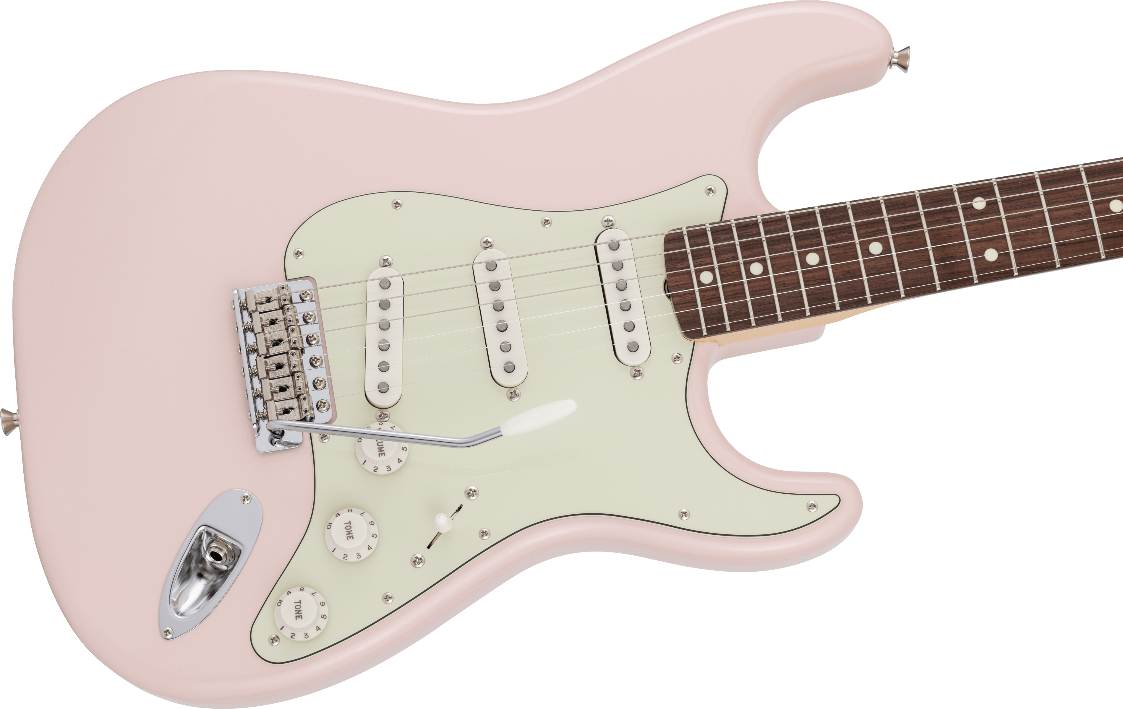 Fender MIJ Traditional 60s Stratocaster Rosewood FB - Shell Pink