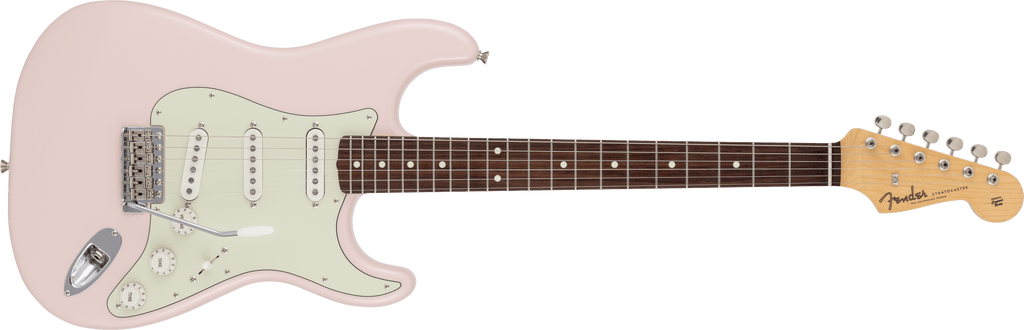 Fender MIJ Traditional 60s Stratocaster Rosewood FB - Shell Pink