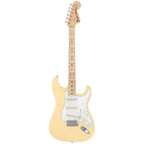 Fender Made in Japan Traditional 70s Stratocaster Maple FB Electric Guitar- Vintage White