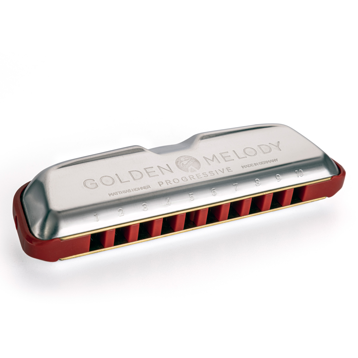 Hohner Progressive Series Golden Melody Harmonica in the Key of D