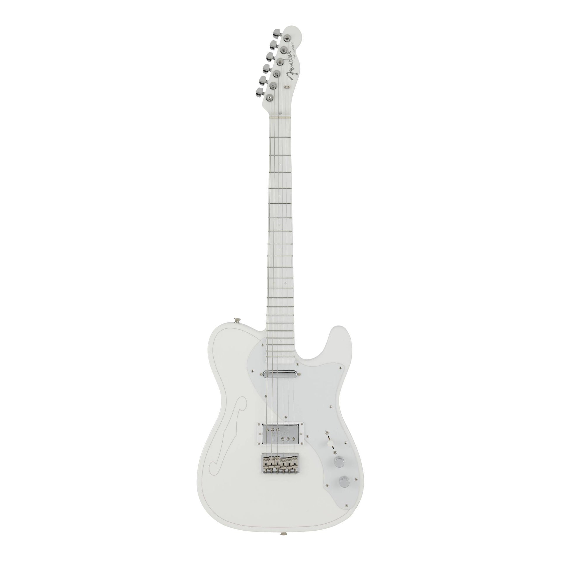 Fender Silent Siren Telecaster Electric Guitar w/Maple Fretboard - Arctic White