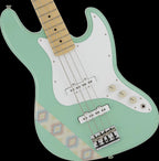 Fender Silent Siren Jazz Bass w/Maple Fretboard - Surf Green