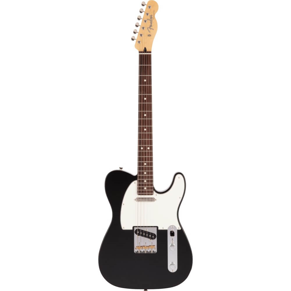 Fender MIJ Hybrid II Telecaster Electric Guitar w/Rosewood Fretboard - Black