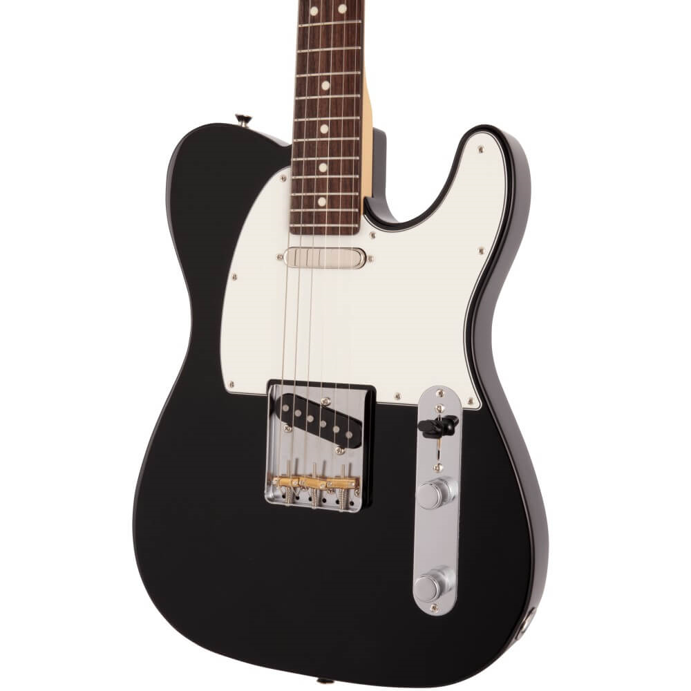 Fender MIJ Hybrid II Telecaster Electric Guitar w/Rosewood Fretboard - Black