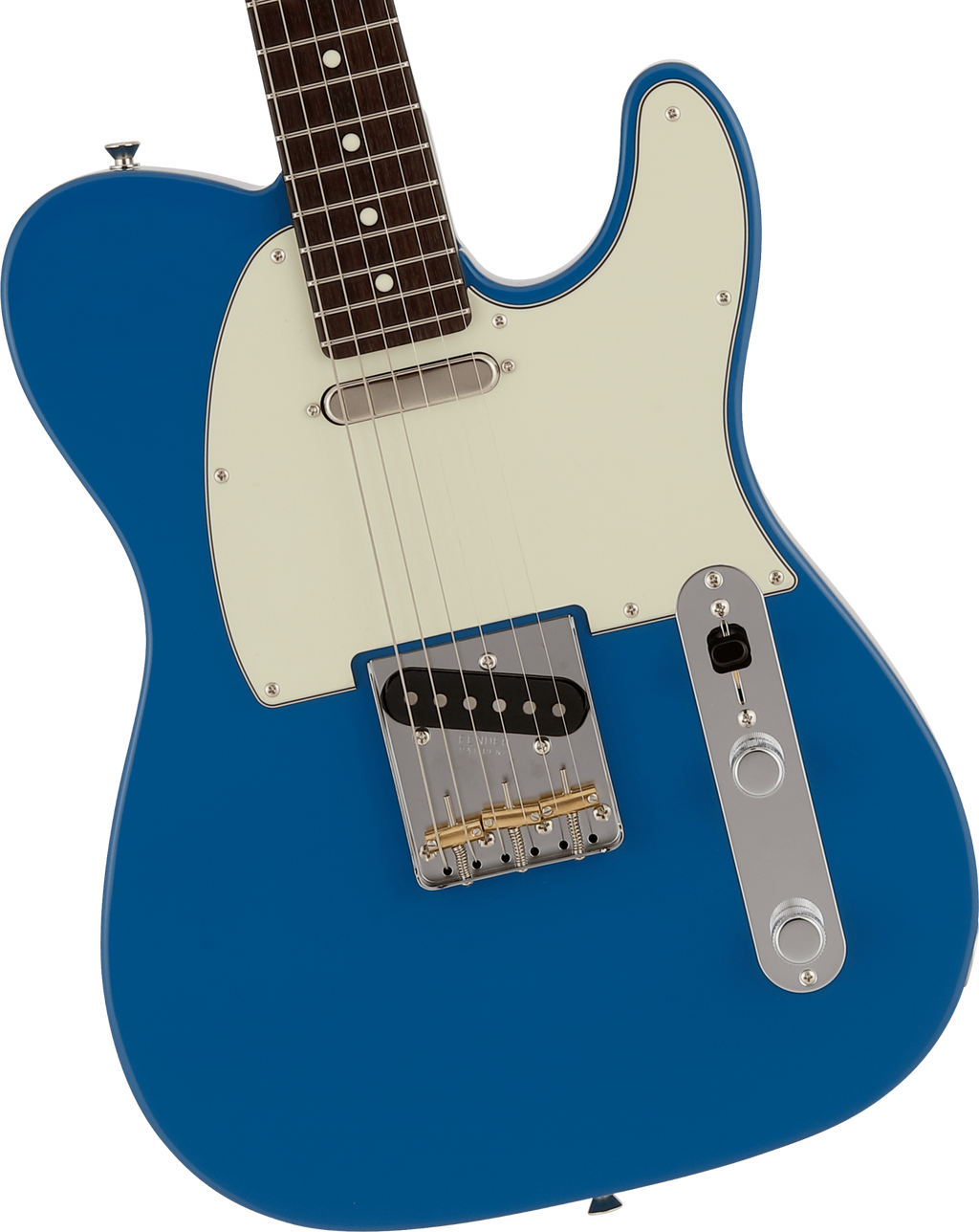 Fender MIJ Hybrid II Telecaster Electric Guitar w/Rosewood Fretboard - Forest Blue