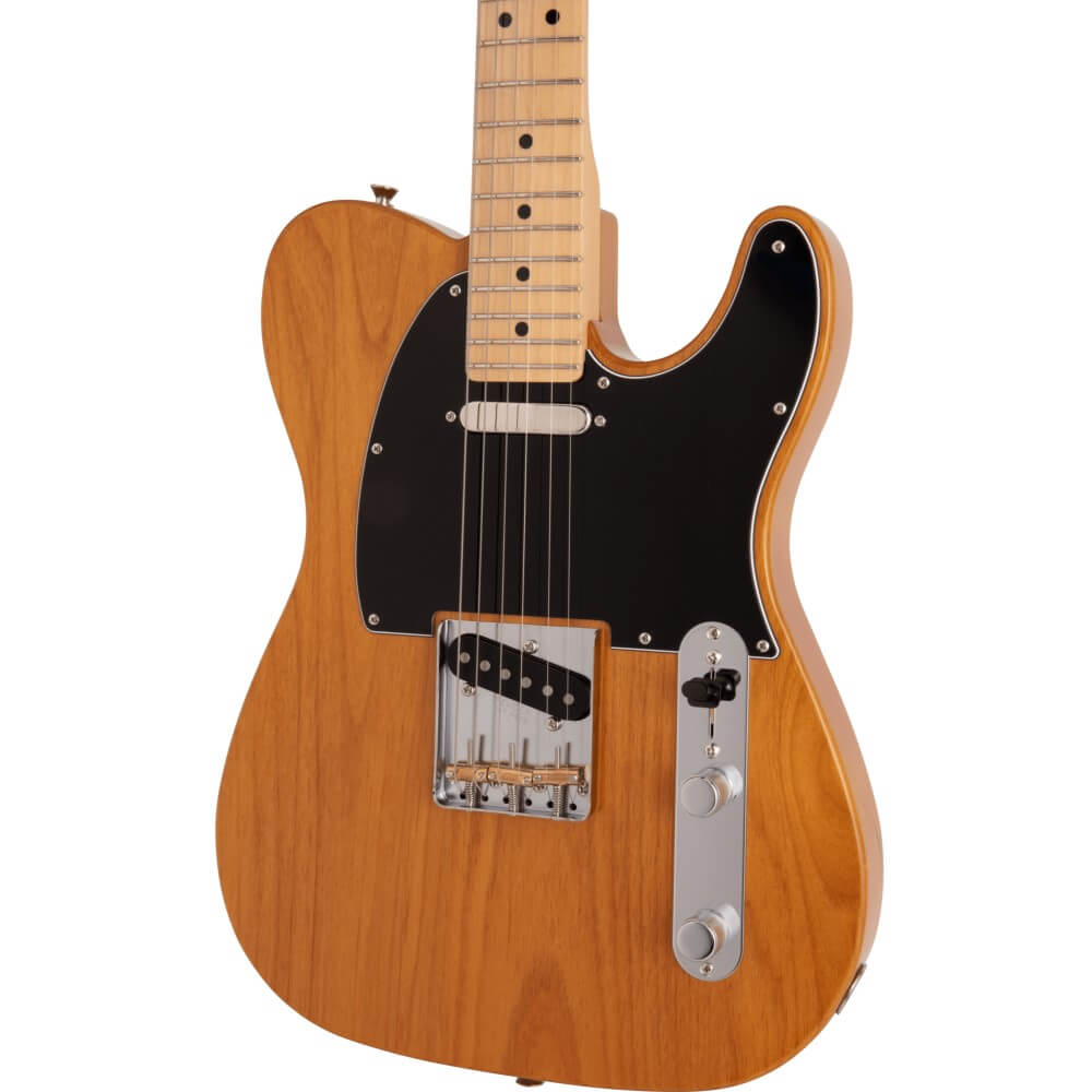 Fender MIJ Hybrid II Telecaster Electric Guitar w/Maple Fretboard - Vintage Natural
