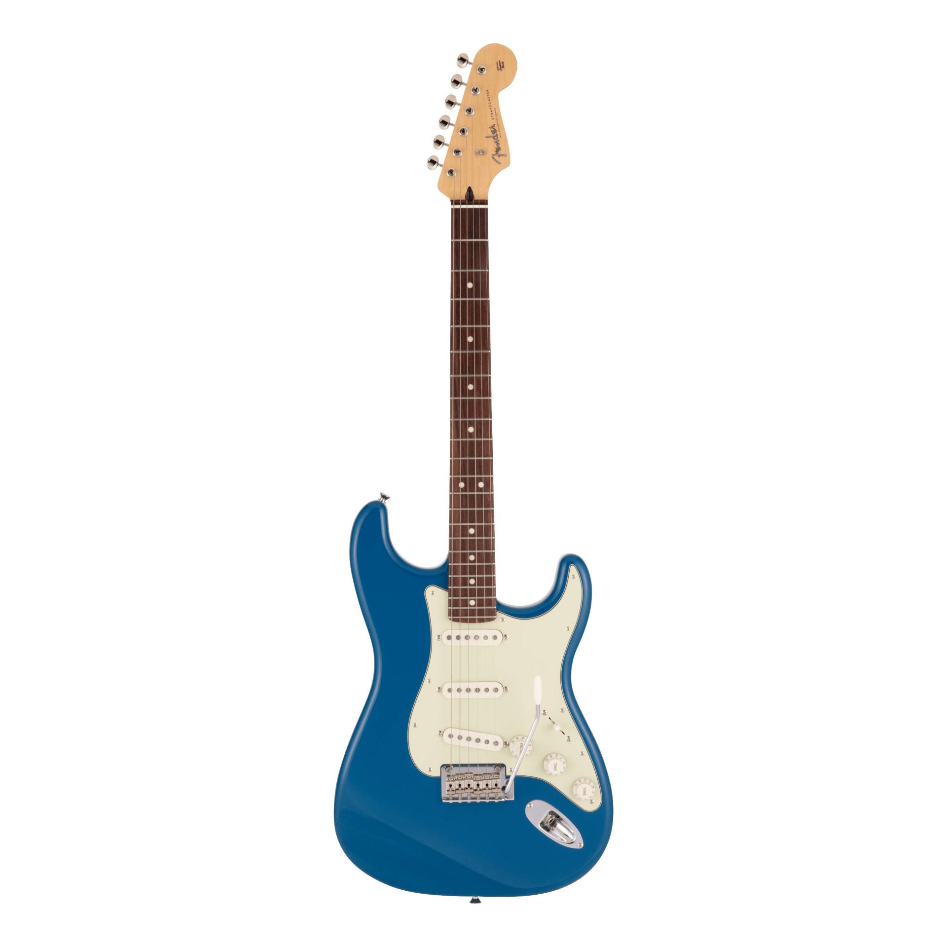 Fender MIJ Hybrid II Stratocaster Electric Guitar w/Rosewood Fretboard - Forest Blue