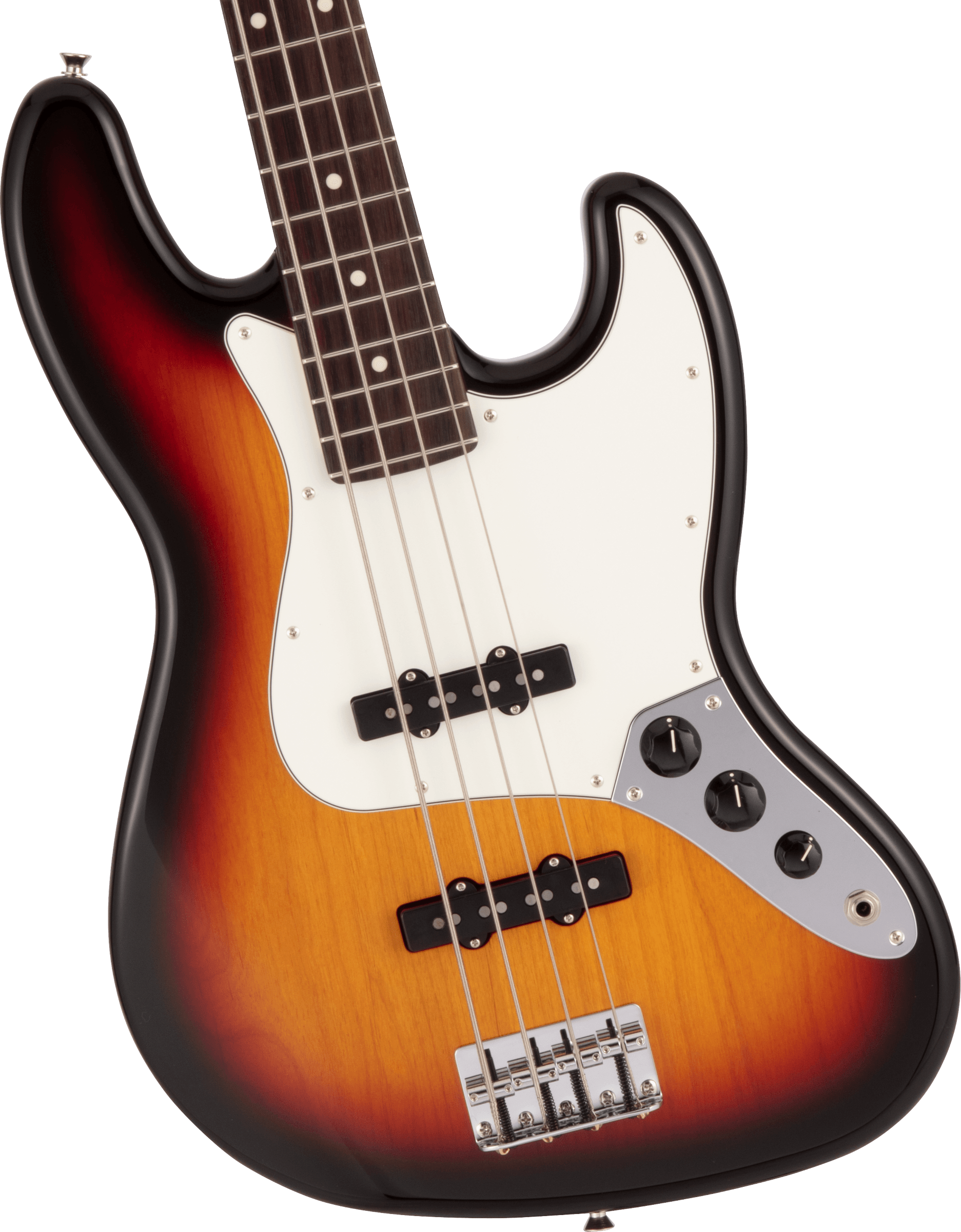 Fender MIJ Hybrid II Jazz Bass w/Rosewood Fretboard - 3 Colour Burst