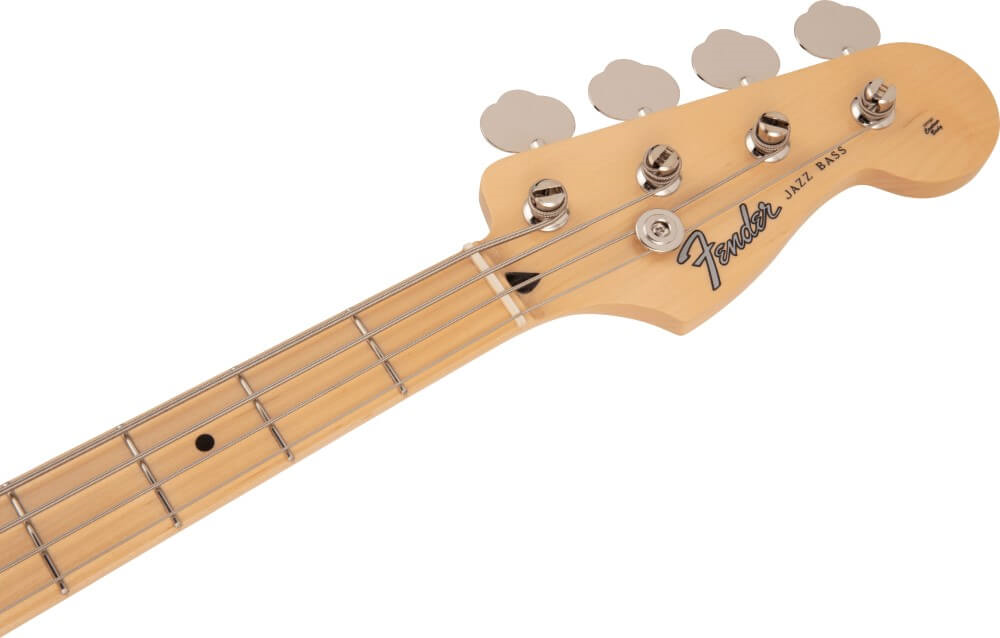 Fender MIJ Hybrid II Jazz Bass w/Maple Fretboard - Forest Blue