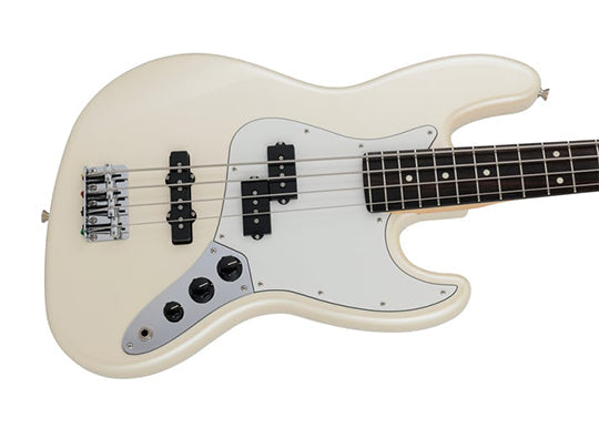 Fender 2024 Collection Made in Japan Hybrid II Jazz Bass PJ w/Rosewood Fretboard - Olympic Pearl