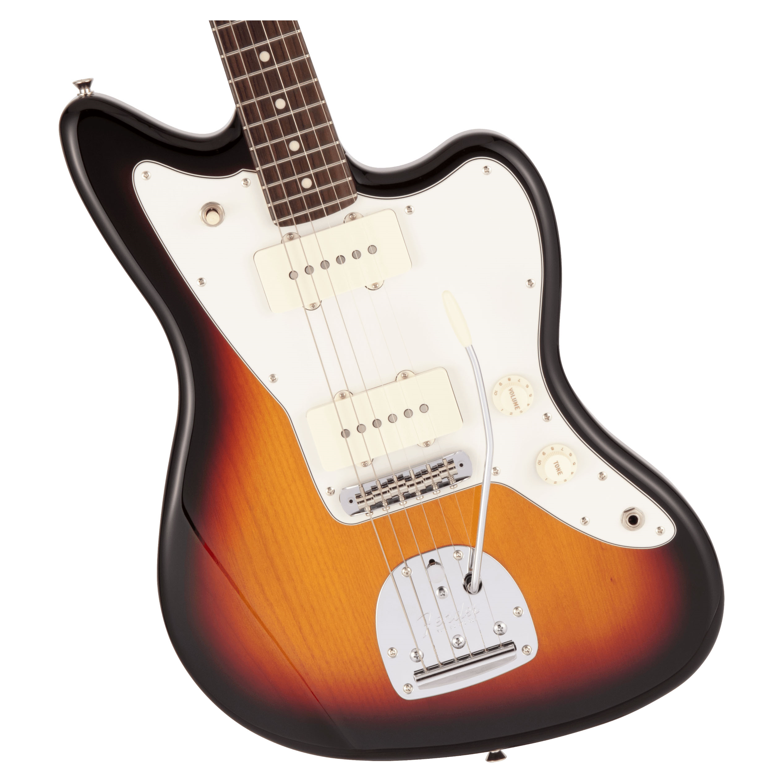 Fender MIJ Hybrid II Jazz Electric Guitar w/Rosewood Fretboard - 3 Colour Burst