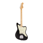Fender MIJ Hybrid II Jazz Electric Guitar w/Maple Fretboard - Black