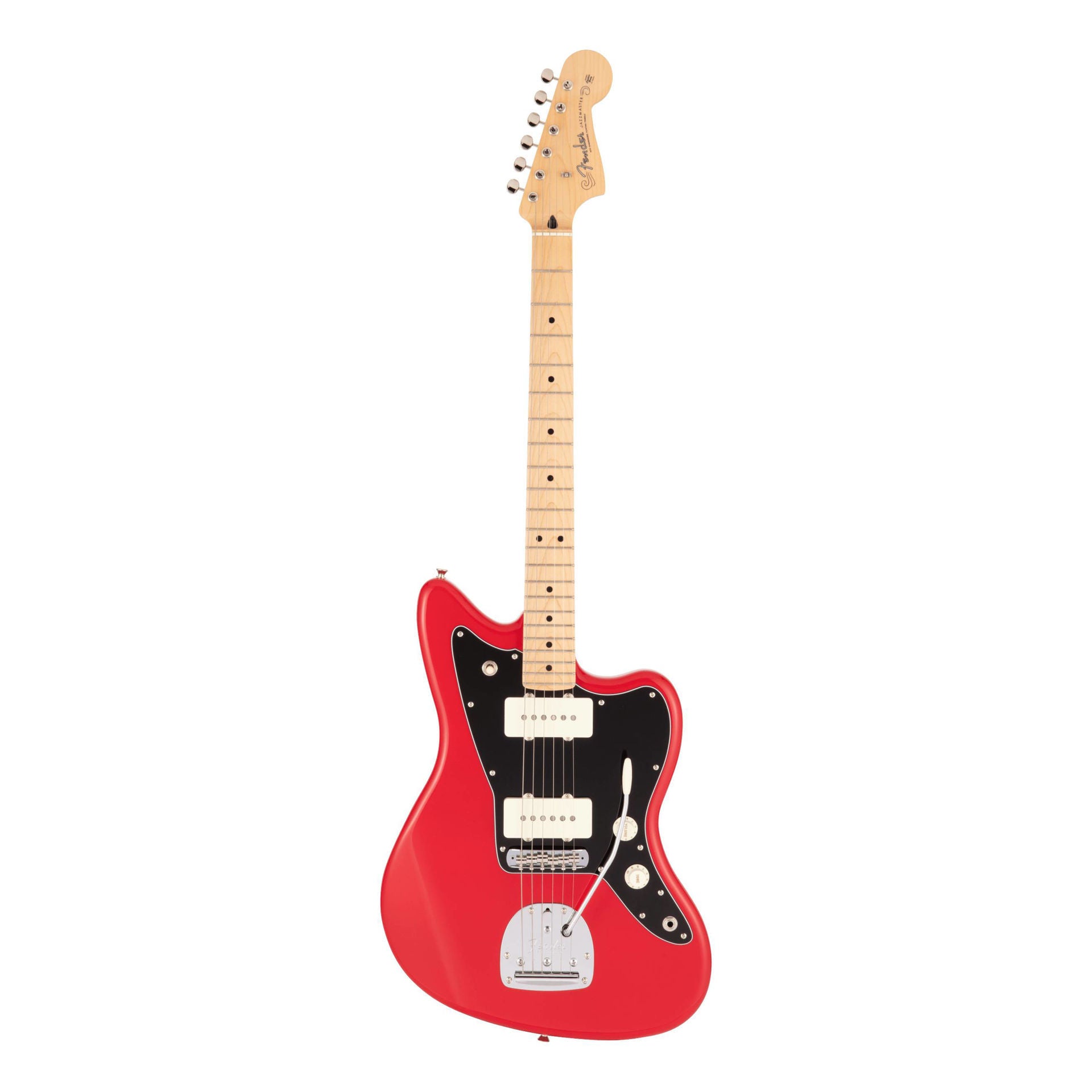 Fender MIJ Hybrid II Jazz Electric Guitar w/Maple Fretboard - Modena Red