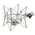 Neumann Elastic Band Set For Shock Mounts - To Suit Neumann EA87 in Nickel Grey