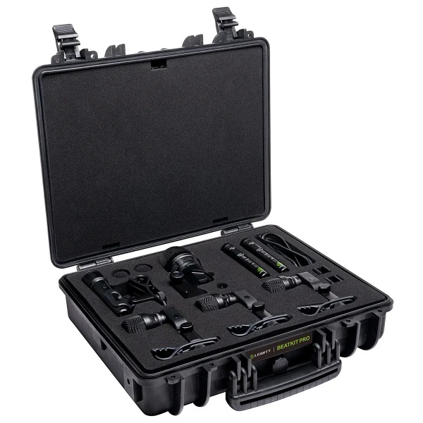 Lewitt Audio Beat Kit Pro 7 Piece Drum Mic Kit with Case and Mounts
