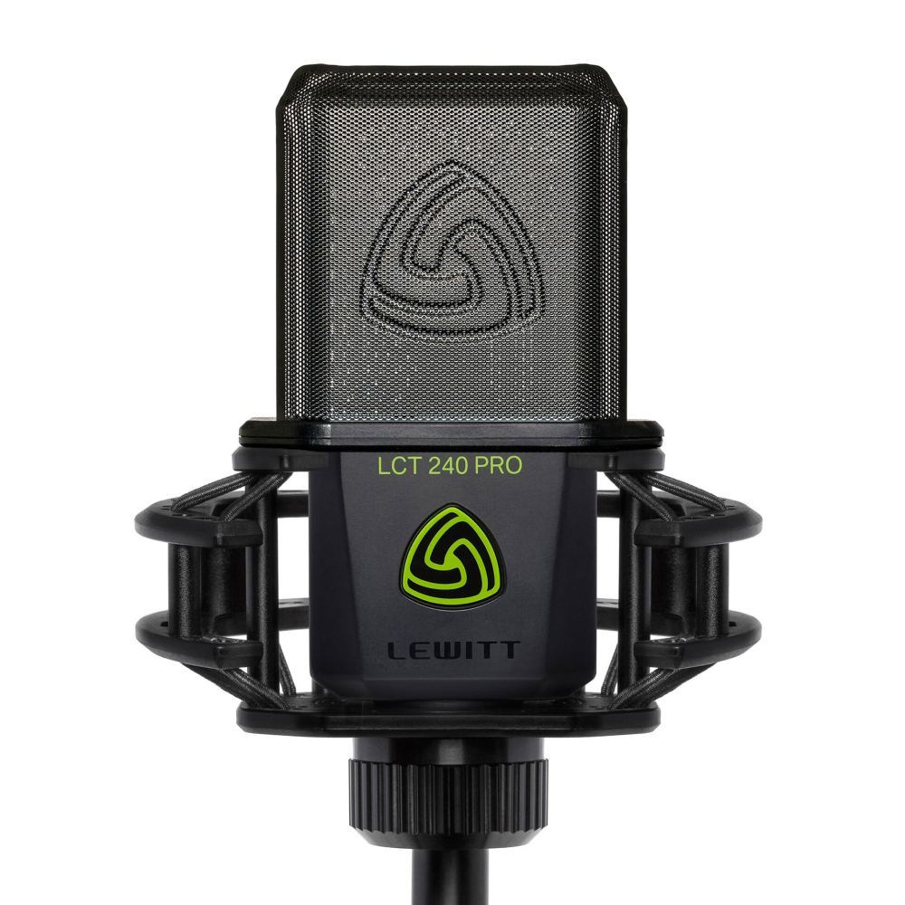 Lewitt LCT 240 Pro Cardioid Condenser Mic Pack with  Shock Mount, Windscreen & Carry Bag