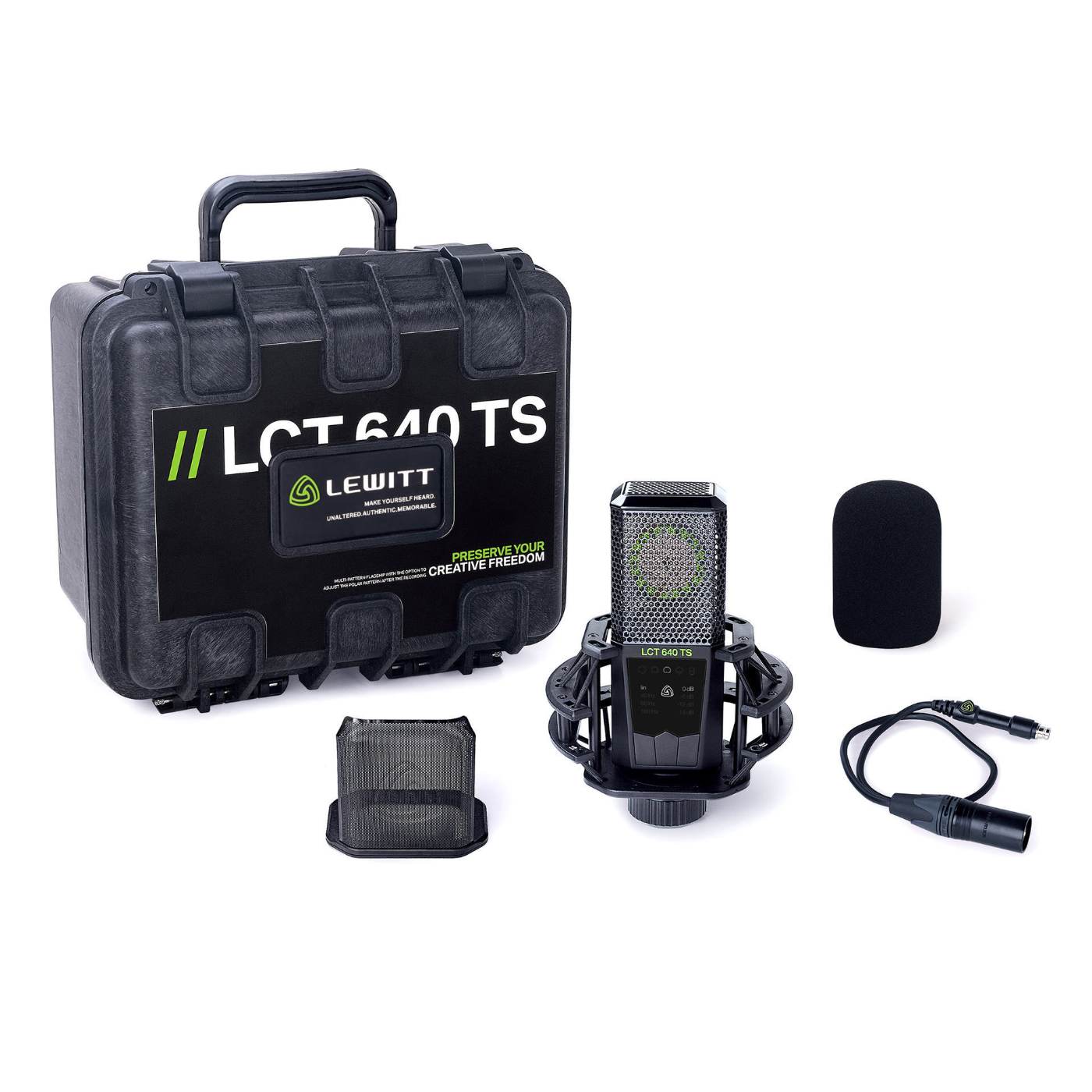 Lewitt LCT640 TS Multi-Pattern Condenser Microphone