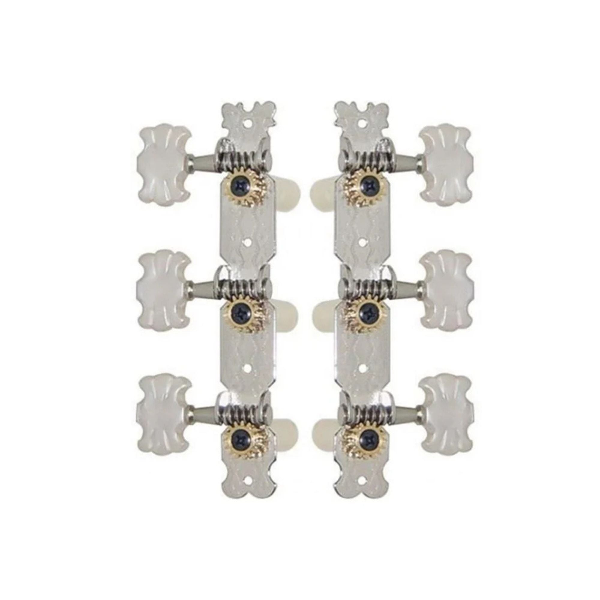 Dr. Parts 603 Classical Machine Heads - 35mm Nickel Plated (Butterfly Style
