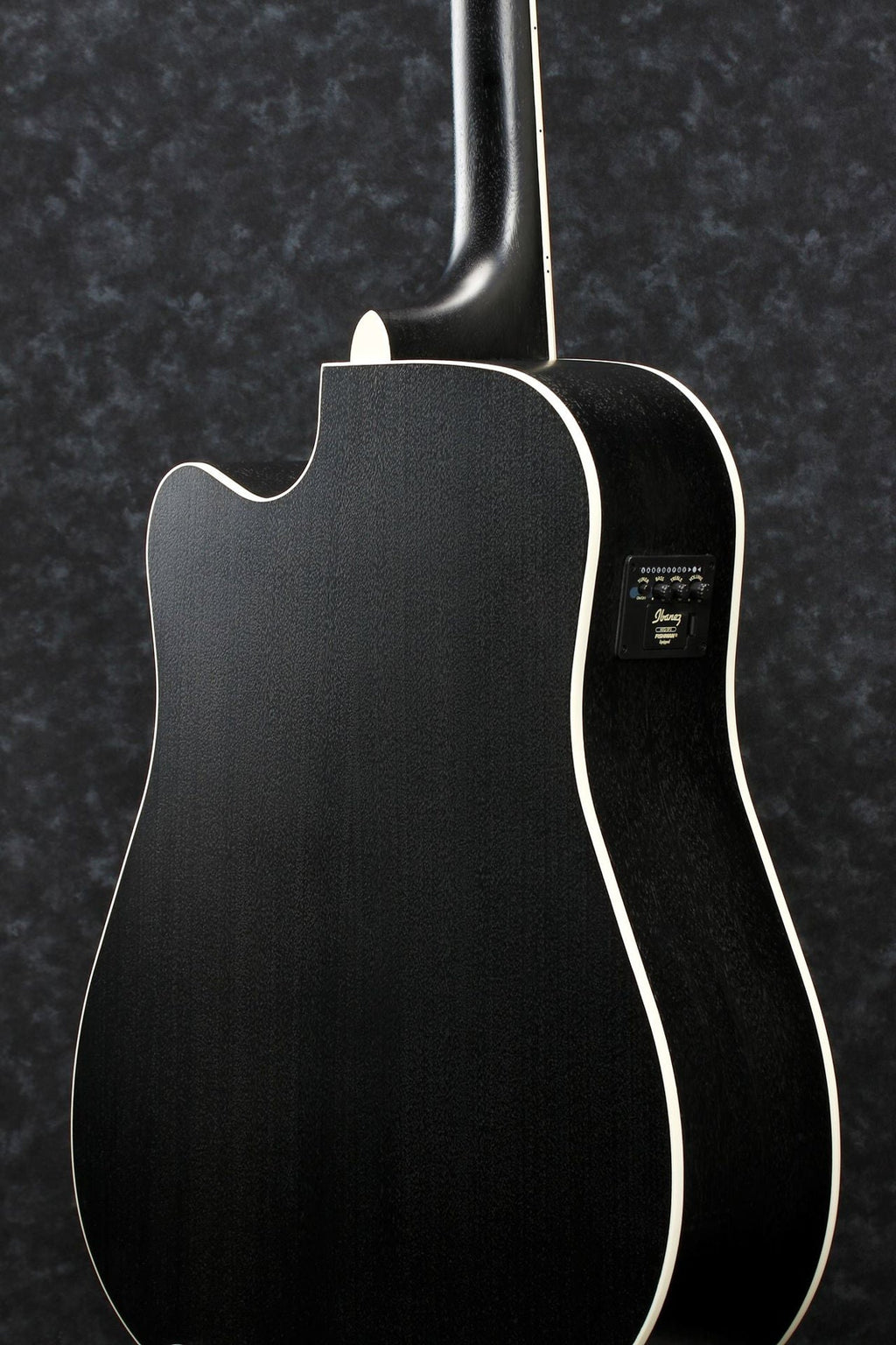 Ibanez AW84CE Acoustic Guitar - Weathered Black