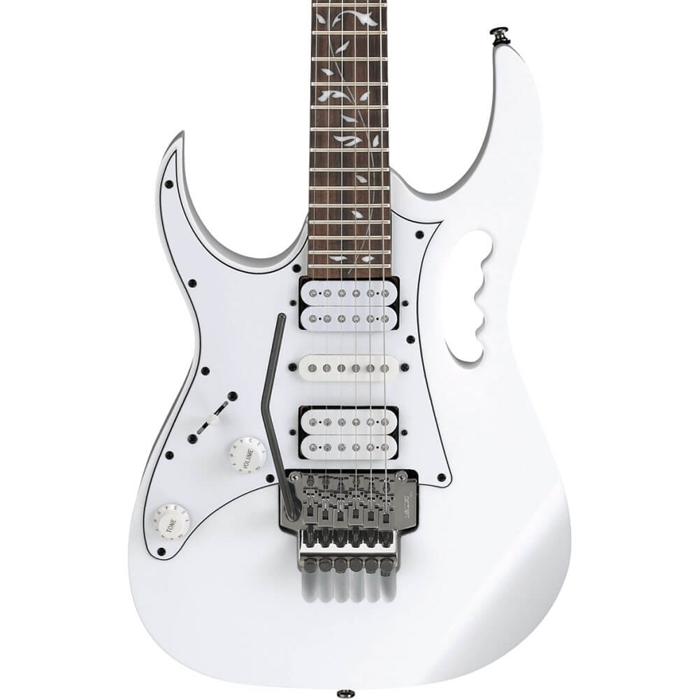 Ibanez JEMJRL Steve Vai Signature Left-Handed Electric Guitar - White