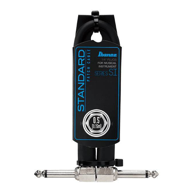 Ibanez SI05P Right Angle Guitar Patch Cable (0.5ft)